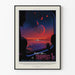 Poster decorativo Trappist-1e - Poster di fantascienza spaziale