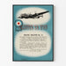 Poster militare vintage Halifax Bulletin No. 13