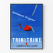 Poster vintage trattamento d'emergenza trinitrina Laboratoires Laleuf