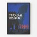Poster Teatro Trojan Incident - Decorazione Murale Classica