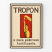 Poster Vintage TropoN Rinforzante Potente