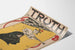 Poster Vintage Truth - Illustrazione Art Déco di Donna con Fucile