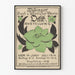 Poster vintage Verein d'arte e antichità di Tübingen 1914