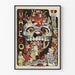 Poster vintage Carnevale artistico Tutanego