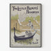 Poster vintage Il progresso dei due piccoli pellegrini di Mrs. Burnett