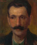 Tête d'homme - Ludovit Pitthordt — vista dell’opera