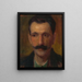 Tête d'homme - Ludovit Pitthordt — quadro incorniciato alla parete