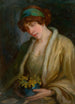 Femme avec des fleurs - Ludovit Pitthordt — vista dell’opera