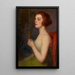 Femme avec un gobelet - Ludovit Pitthordt — quadro incorniciato alla parete