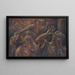Scène de camp de concentration - Ludovit Varga — quadro incorniciato alla parete