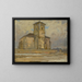 Chiesa in Moldavia - Ludovit Ordok — quadro incorniciato alla parete