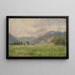 Prairie de montagne - Ludovit Ordok — quadro incorniciato alla parete