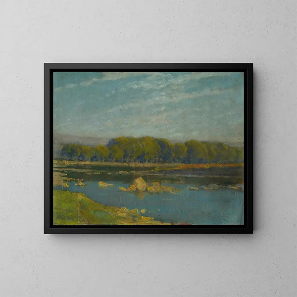 Prise de rivière - Ludovit Ordok — quadro incorniciato alla parete