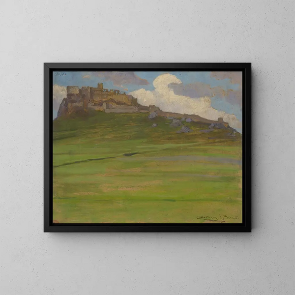Château de Spisk - Ludovit Ordok — quadro incorniciato alla parete