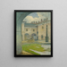 La cour du manoir Renaissance de Strky - Ludovit Ordok — quadro incorniciato alla parete