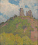 Le rovine del castello di Slane - Ludovit Ordok — vista dell’opera