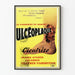Poster vintage Ulcéoplaque - Poster medico da parete