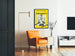 Poster vintage Ultravitamine 4 nero e giallo