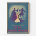 Poster vintage Bal alla Comédie Française 1934