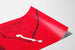 Poster Rosso Un Potente Acceleratore Stile Retrò