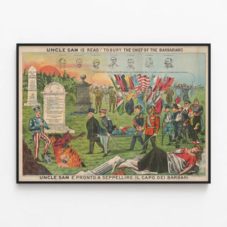 uncle-sam-is-ready-to-bury-the-chief-of-the-barbarian
