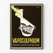 Poster vintage Vaposulphium - Compresse solforate per inalazioni