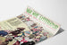 Poster letterario vintage norvegese - 12 poeti del XX secolo