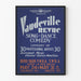 Poster vintage Vaudeville Revue Federal Theatre New York City