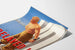 Poster vintage uomo incatenato - Poster decorazione murale retrò