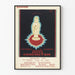 Poster vintage del Victoria & Albert Museum per la metropolitana di Londra