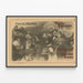 Poster decorativo di Paul Delmet - Canzoni del Quartiere Latino — quadro incorniciato alla parete