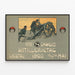 Poster Artiglieria Svizzera 1905 - Decorazione murale storica — quadro incorniciato alla parete