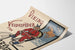 Poster pubblicitario Vélocipède Viking L.H. Hagen & Co Christiania