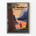 Poster vintage Nord-Ovest Pacifico viaggio in treno