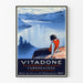 Poster vintage Vitadone trattamento tubercolosi