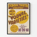 Poster vintage Vodvil varietà Teatro federale