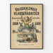 Poster vintage Volkskalender del Kladderadatsch 1860