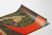 Poster vintage Vorwärts con marinaio e vela rossa