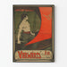 Poster vintage Vorwärts con marinaio e vela rossa
