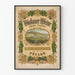 Poster vintage vigneto R. Schlumberger a Vöslau