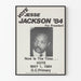 Poster della campagna elettorale Jesse Jackson 1984