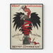 Poster di propaganda politica tedesca Christlichsozial vintage