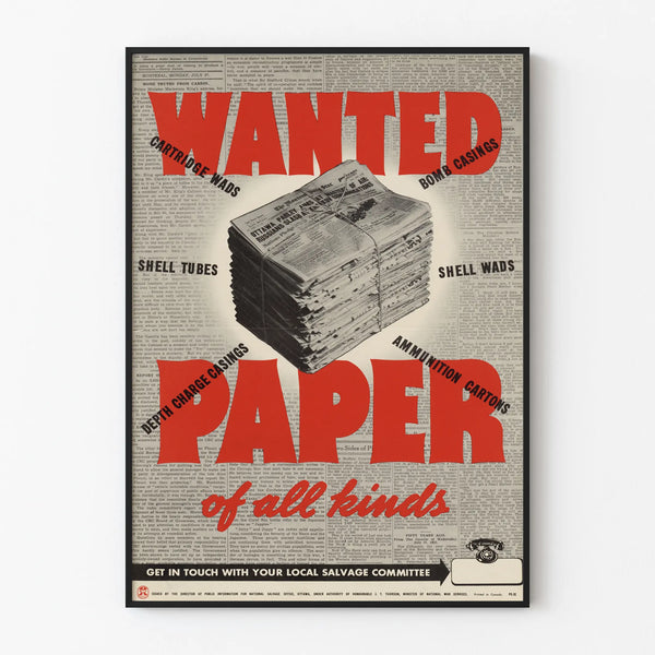 wanted-paper-of-all-kinds