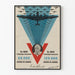 Poster vintage aerei da guerra 1942-1943 USA