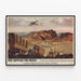 Poster decorativo convoi militare verso la Russia — quadro incorniciato alla parete