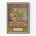 Poster vintage Washburn Instruments – Mandolini, Chitarre, Banjos
