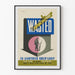 Poster vintage militare Wasted Clothing Equipment