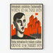 Poster vintage Meeting internazionale degli studenti socialisti Vienna 1929