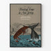 Poster Whaling Days nel New Jersey - Esposizione Museo di Newark 1975