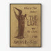 Poster vintage The Lark - Illustrazione madre e bambino